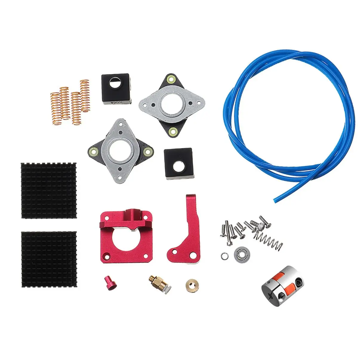3d части принтера для Creality Ender 3 Upgrade Kit пружины экструдер носок трубка шаговые демпферы более плавные 1,75 мм нити