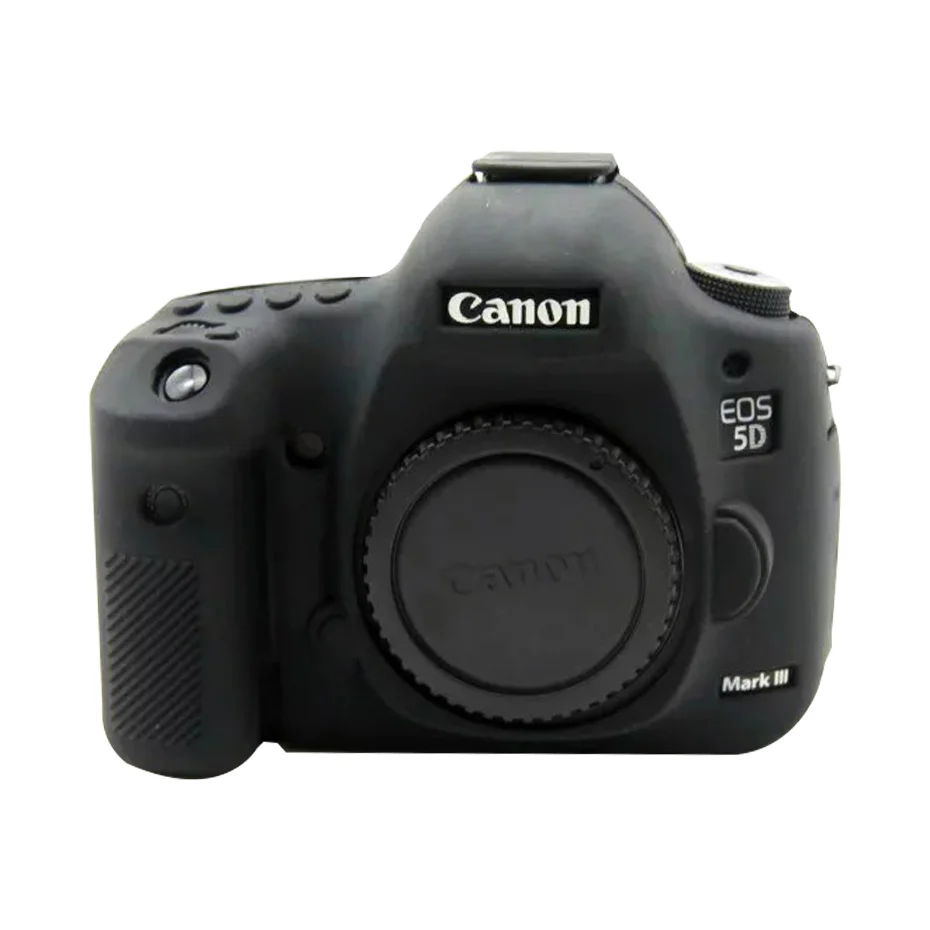 Для Canon EOS 5D Mark III IV сумки для камеры цвет резиновый чехол Мягкие силиконовые чехлы для Canon 5D3 5D4 защитный чехол Аксессуары