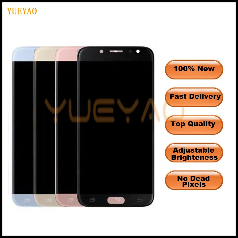J730 ЖК-дисплей для samsung Galaxy J7 Pro 2017 SM-J730F J730FM/DS J730F/DS J730GM/DS + кодирующий