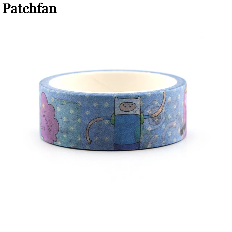Patchfan мультфильм васи лента клейкая декоративная бумажная сделай сам украшение