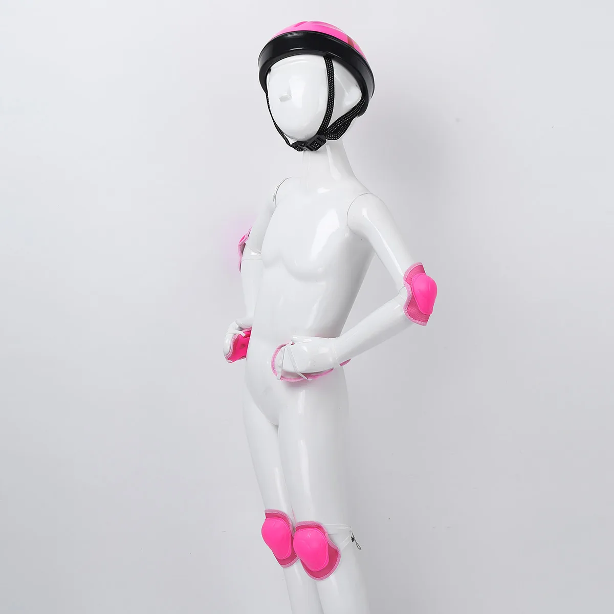 Children Ride-On Protective Gear Outfits Adjustable Helmet Elbow Wrist Knee Pad Skateboard Roller Skating Cycling Guard for Kids