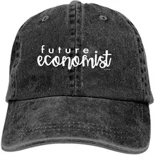 EANTE бейсболка-Future экономист ковбойские шляпы для мужчин и женщин папа, Гольф Дальнобойщик Черная спортивная бейсболка s