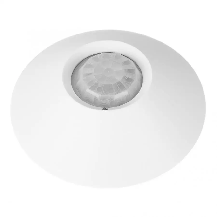 12v Wired Indoor Top Ceiling Mounted 360 Degree Passive Pir