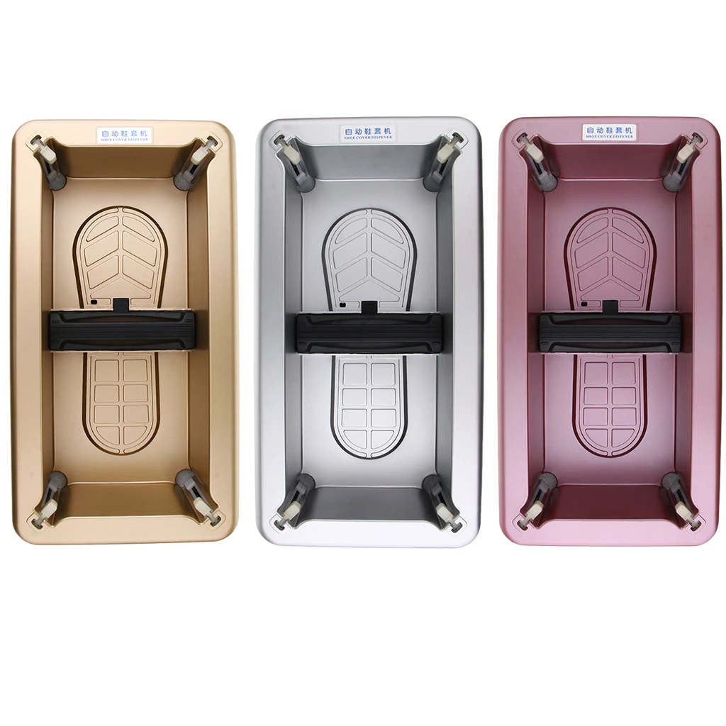 Automatic Shoe Cover Dispenser Hand Free Disposable Plastic Shoe & Boot Cover Shoe Cover Machine for Home Medical Office