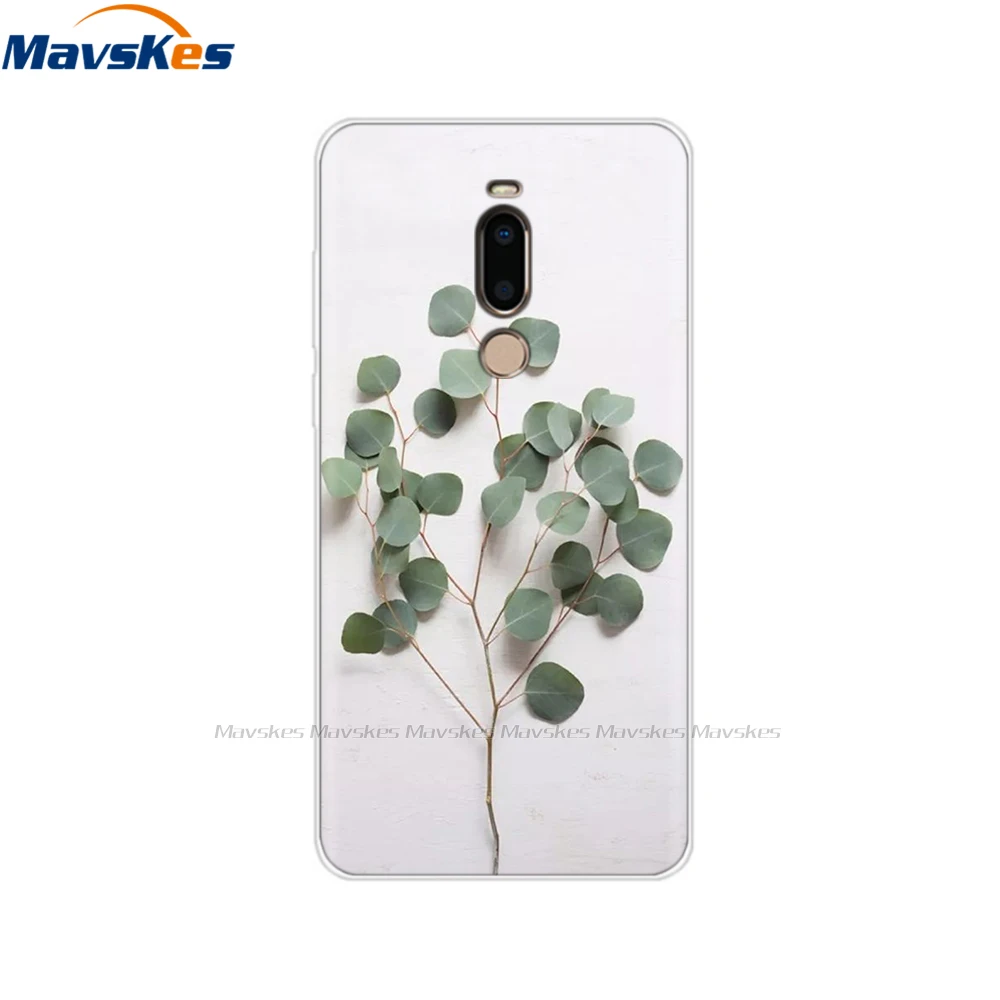 Мягкий силиконовый чехол для телефона Meizu M8, чехол с животным цветком из ТПУ, чехол для Meizu M8 Lite, силиконовый бампер, чехол для MeizM8 - Цвет: 44