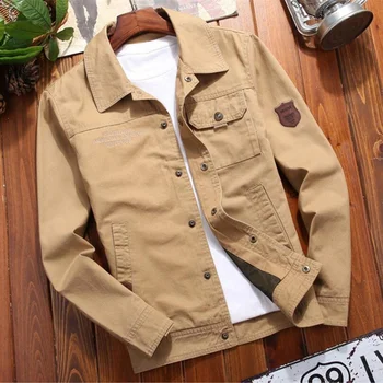 

2019 Men High quality Casual Jacket Spring Autumn Outerwear Mens Jackets and Coats Male Jacket for Men's Clothing Brand S-6XL