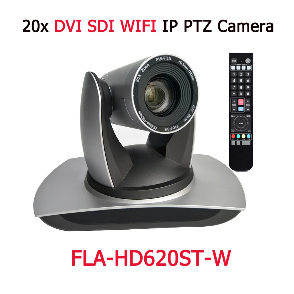 1080P беспроводная видео IP PTZ Wi Fi камера для Конференции 20X оптический зум прямой
