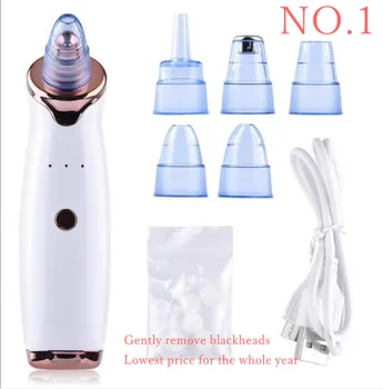 

Pore Cleaner Nose Blackhead Remover Face Deep T Zone Acne Pimple Removal Vacuum Suction Facial Diamond Beauty Care SPA Tool Skin