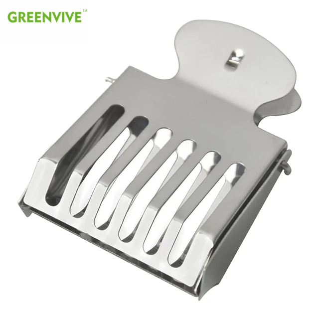 2 db Rozsdamentes Acél Clip Méh Ketrec Méhészet Queen Elkapó Méhész Eszközök - Image 4