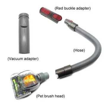 

Extension Hose Adapter Brush for Dyson V7 V8 V10 Vacuum Cleaner Accessories Grooming Pet Dog Brush Attachment