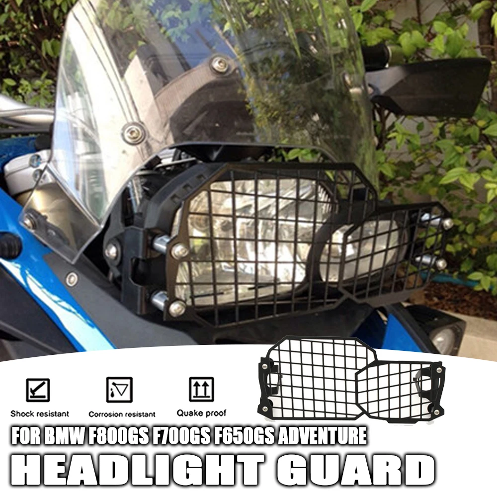 

For BMW F800GS F700GS F650GS Adventure F 800/700/650 GS CNC New Motorcycle Accessories Headlight Grille Protective Cover Shield
