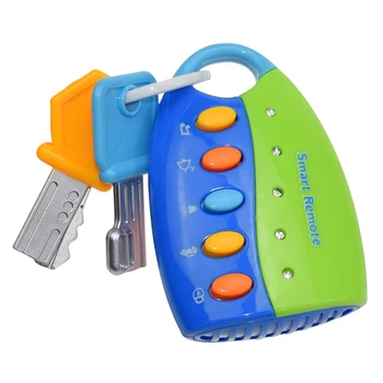 

Funny Baby Toy Musical Car Key Vocal Smart Remote Car Voices Pretend Play Educational Toys For Children Baby Music Toys