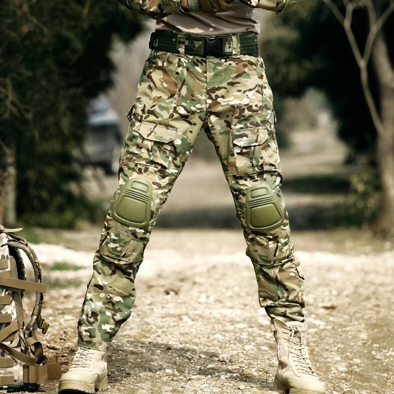 Military Cargo Pants With Knee Pads