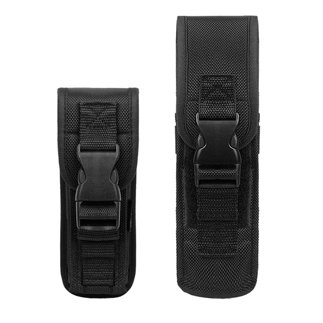 US $4.27 Tactical Flashlight Pouch Case LED Torch Flashlight Holster for Duty Belt Holder Portable Torch Wai