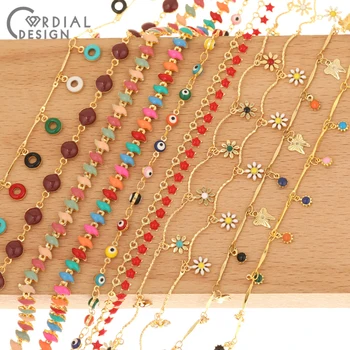 

Cordial Design Jewelry Accessories/Hand Made/Copper Chain For Necklace/Paint Effect/Jewelry Findings & Components/DIY Making