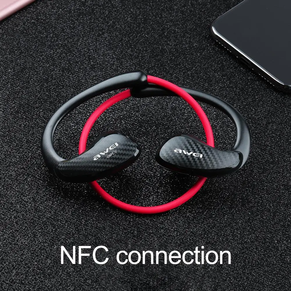 Awei A881BL шейные наушники NFC устойчивые к поту портативные аудио стерео с микрофоном