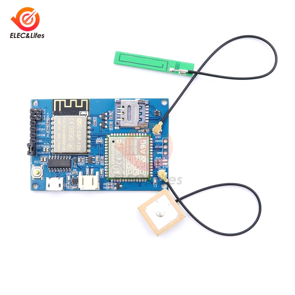 ESP8266 ESP 12S A9A9G Quad band GSM