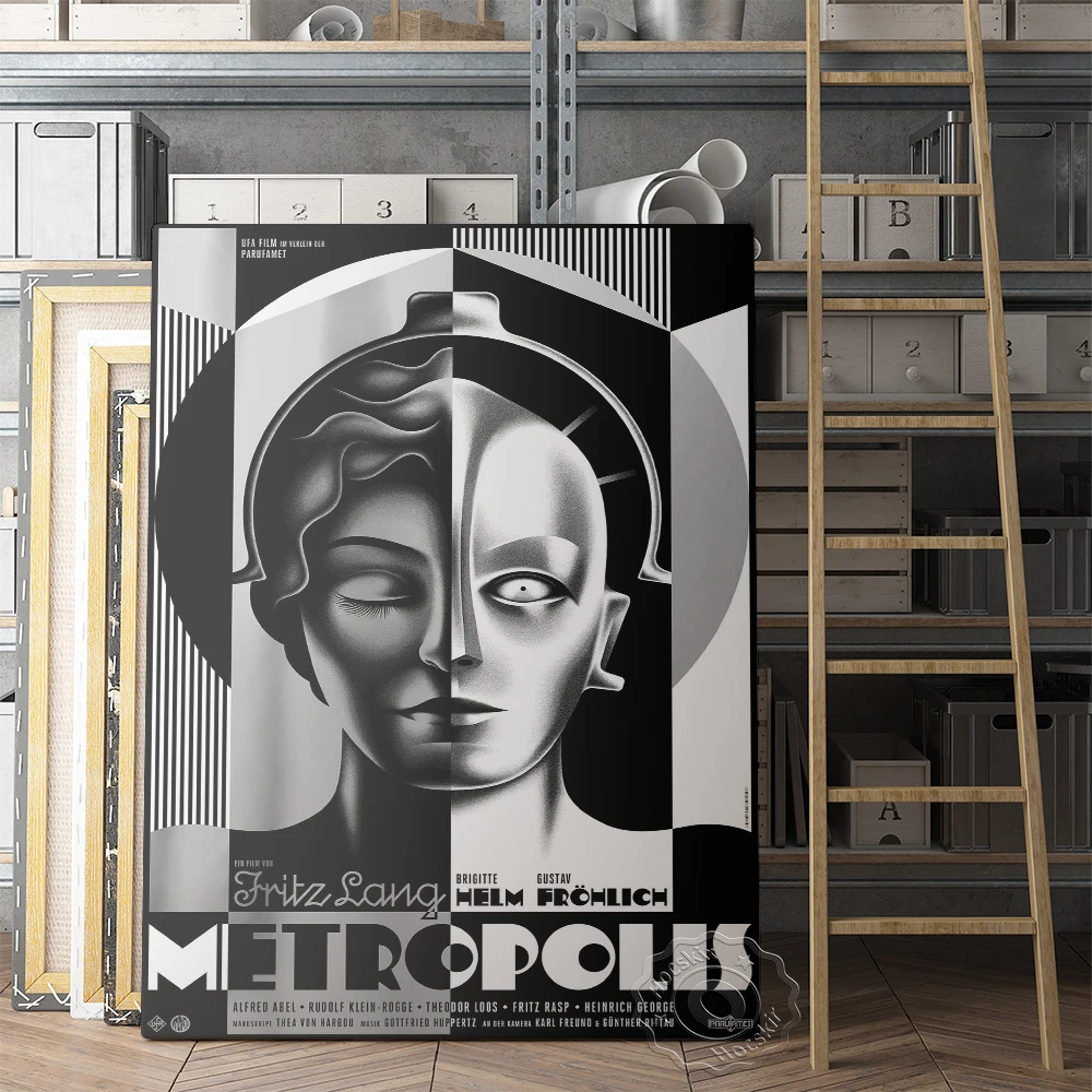 メトロポリス映画ポスター、表現主義者サイエンスフィクション