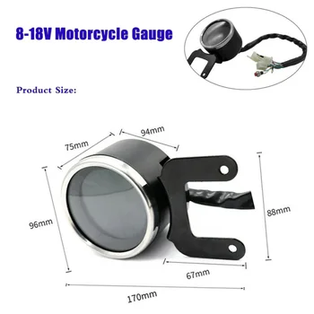 

Digital Speedometer Odometer Tachometer Meter Gauge Interior Accessories 12V