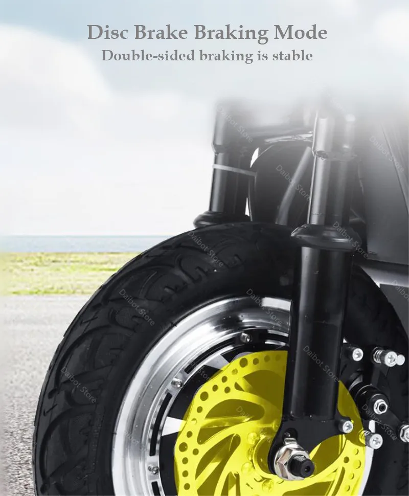 New 3 Wheel Electric Tricycle Three Wheels Electric Scooters 500W 48V Max Speed 35KMH Smart Electric Elderly Scooter (55)