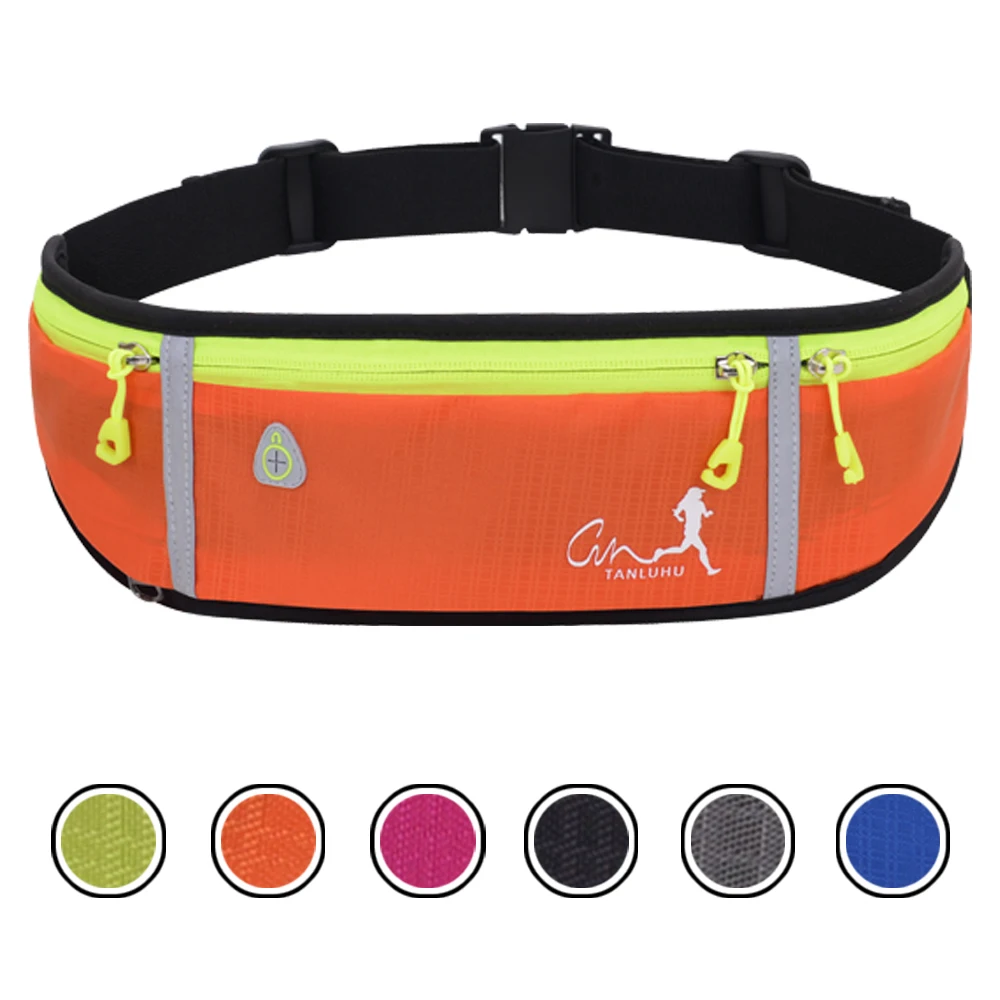 Waterproof Running Waist Packs Running Bag Belt Phone Container Jogging Hiking Belt Gym Fitness Bag Running Accessories SB0032