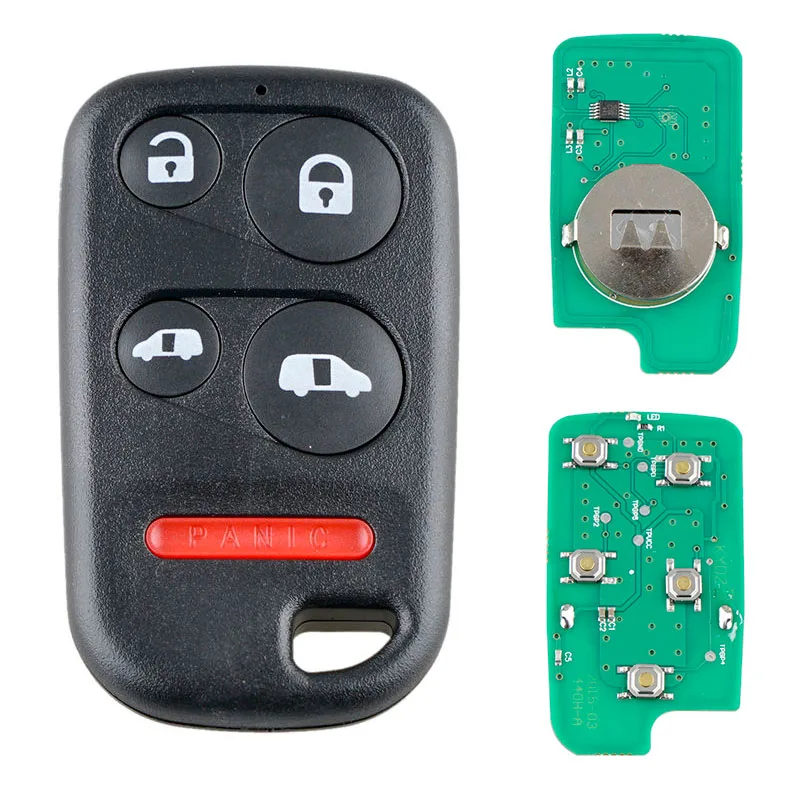 5 кнопок дистанционного ключа Fob для Honda Odyssey 2001 2002 2003 2004 Замена умный