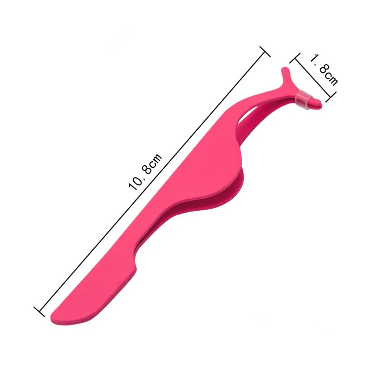 Накладные ресницы из нержавеющей стали щипцы для завивки и наращивания ресниц Поддельные для ресниц пинцеты аппликатор зажим для глаз макияж инструменты для красоты