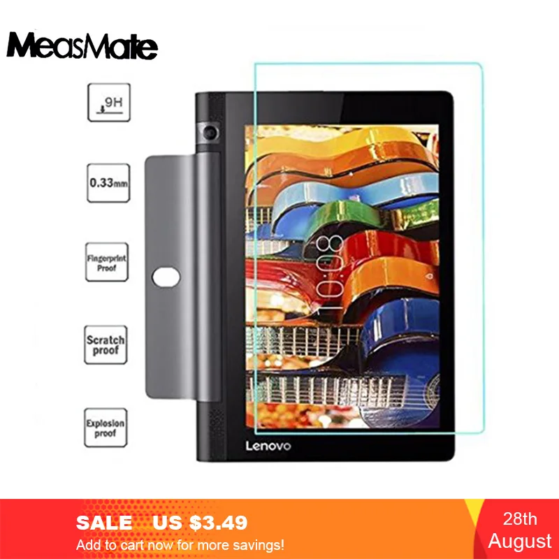 Закаленное стекло Yoga Tab3 8 850 для Lenovo 0 850F 850L 850M Защитное экрана &quot защитная пленка |