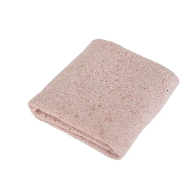 Newborn Blanket Prop Dots Knit Baby Swaddle Blanket Layer