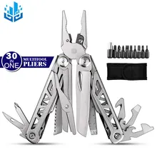 30 IN 1 Multitool Plier Cable Wire Cutter Folding Plier Outdoor Camping Multitool Pocket Mini Portable Folding Pliers