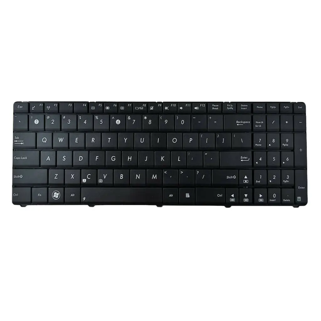 

New US Keyboard for Asus K53 X55A X52F X52D X52DR X52DY X52J X52JB X52JR X55 X55C X55U K73B NJ2 Series Laptop