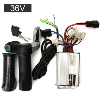 

Electric Bike Replacement Parts Aluminum 1000W With Throttle Grip Brushed Motor 36V 48V Speed Controller Durable Battery Display