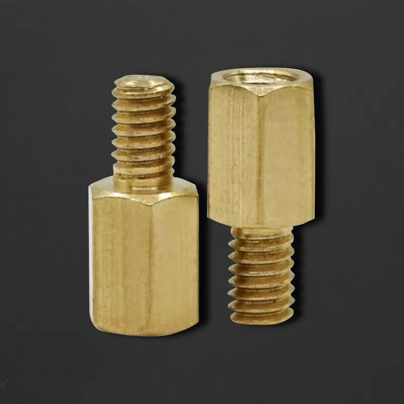 

120pcs M3 Male Female Brass Nut Standoff Spacer PCB Board Assorted Hex Screw Kit