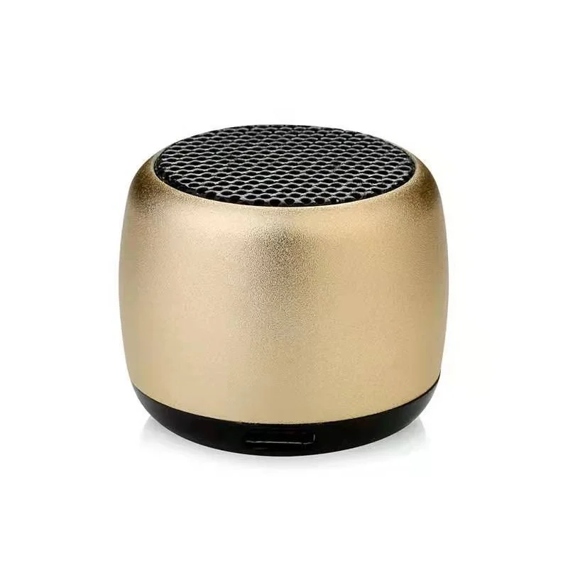 US $6.16 - 7.19 NEW 2021 Hot Mini Gift Bluetooth Speaker Metal HiFi TWS Super Small Steel Loudly Speaker Wireless Portable Bluetooth Speaker