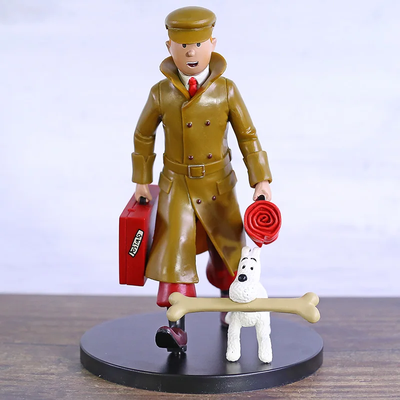 

The Adventures of Tintin Home Coming PVC Figure Statue Collectible Model Toy