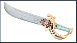 Espada pirata de juguete luminosa para niños, espada de escudo de espadachín para niño, Arma de simulación de seguridad para estudiantes, modelo de arma
