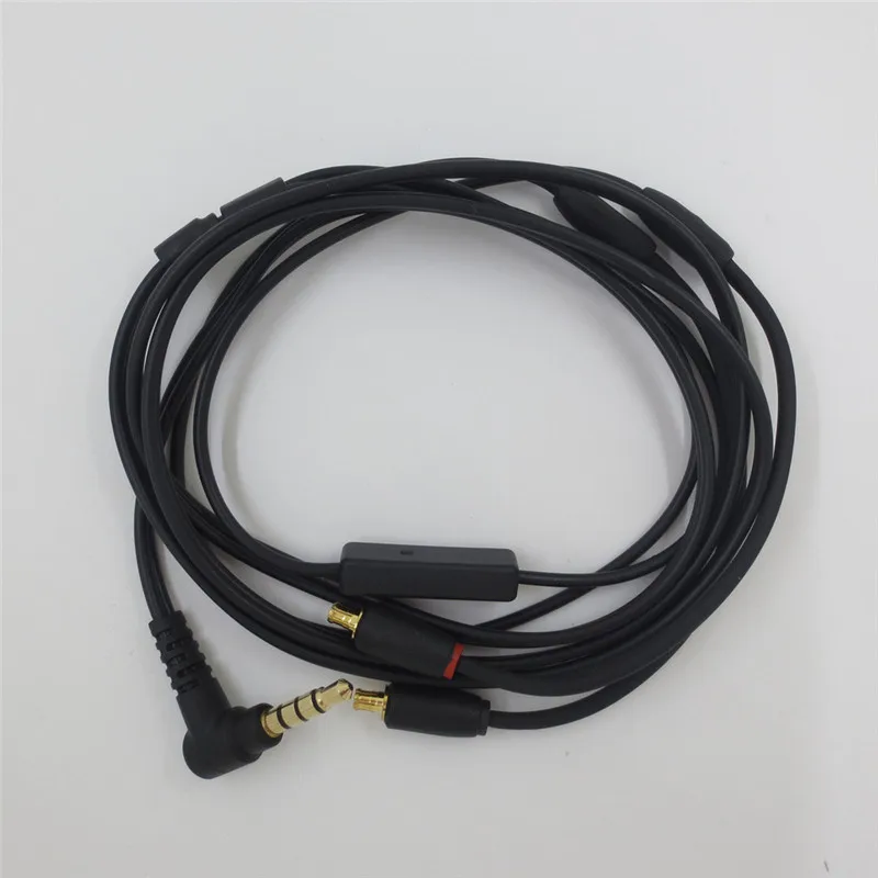 Replacement Audio Cable for ATH LS50 70 200 300 400 50 CKR90 Headphones Microphone Volume Control 23 AugT0