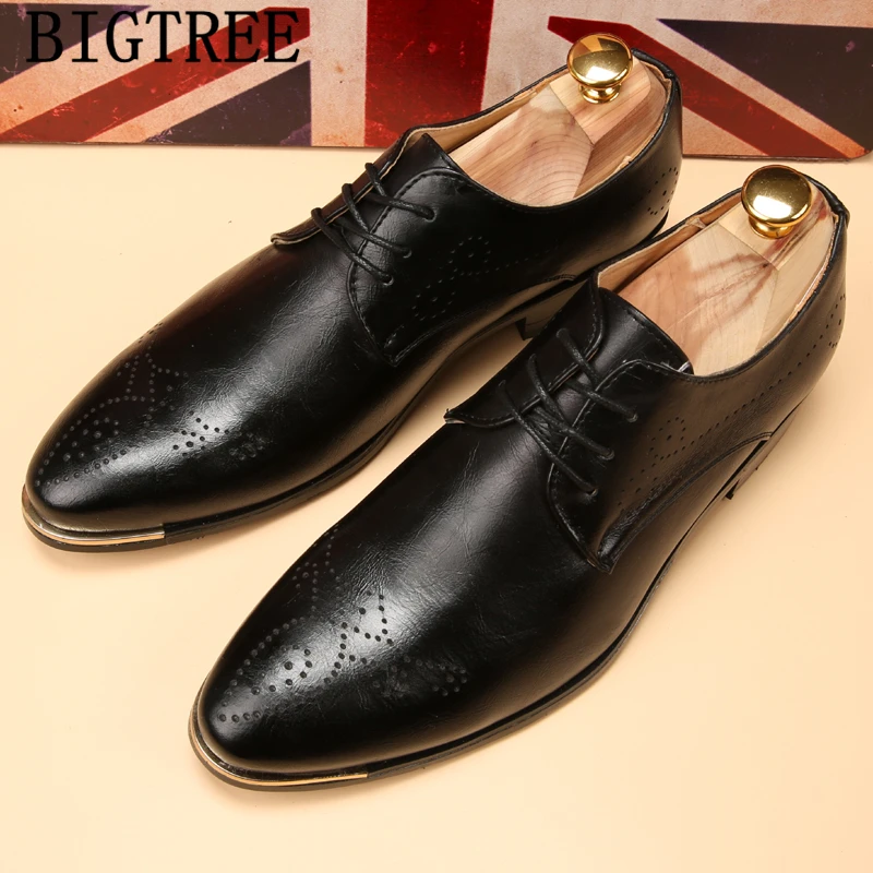 

Coiffeur Wedding Shoes For Men Formal Italian Dress Brogue Shoes Men Classic Fashion Patent Leather Oxford Shoes For Men 2024