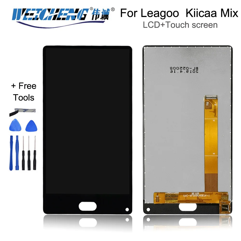 Цена WEICHENG для Leagoo Kiicaa Mix ЖК дисплей + сенсорный экран в сборе для Kiicaa power mix ЖК дигитайзер