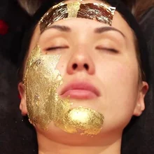 Лист хлопья Еда украшения съедобные лист хлопья для торт выпечки мороженого серебряные украшения Фольга золото Фольга