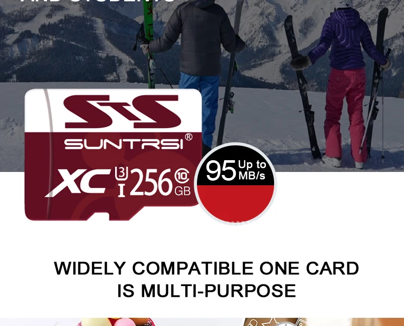 Suntrsi карта памяти 128 Гб 64 Гб Micro SD TF карта 32 Гб 16 Гб Microsd SD карта высокая скорость класс 10 Мини TF карта для телефона и камеры