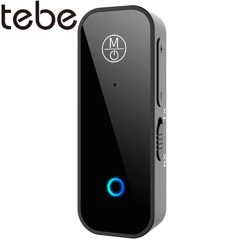 tebe Bluetooth Stereo Receiver Transmitter Car 3.5mm Aux Wireless Audio Adapter with Clip For TV Headphones Speaker | Электроника