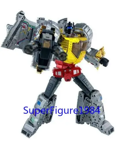 Робот трансформация Gigapower GP суперстатор Grimlock Хромовая версия с процессором