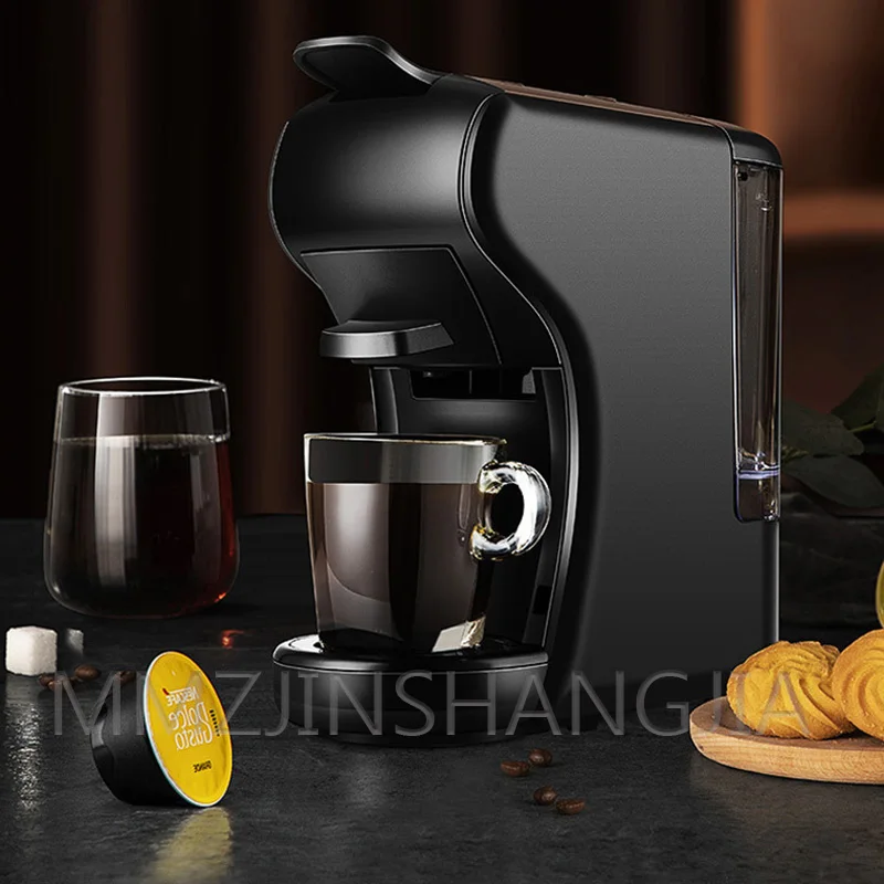 Home Black Fully Automatic Coffee machine Pump pressure Coffee Maker