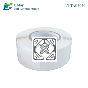 RFID 태그 전자 라벨 H47 자체 접착 U8 칩 915M 패시브 무선 주파수 스티커 UHF 의류 태그, 100 개