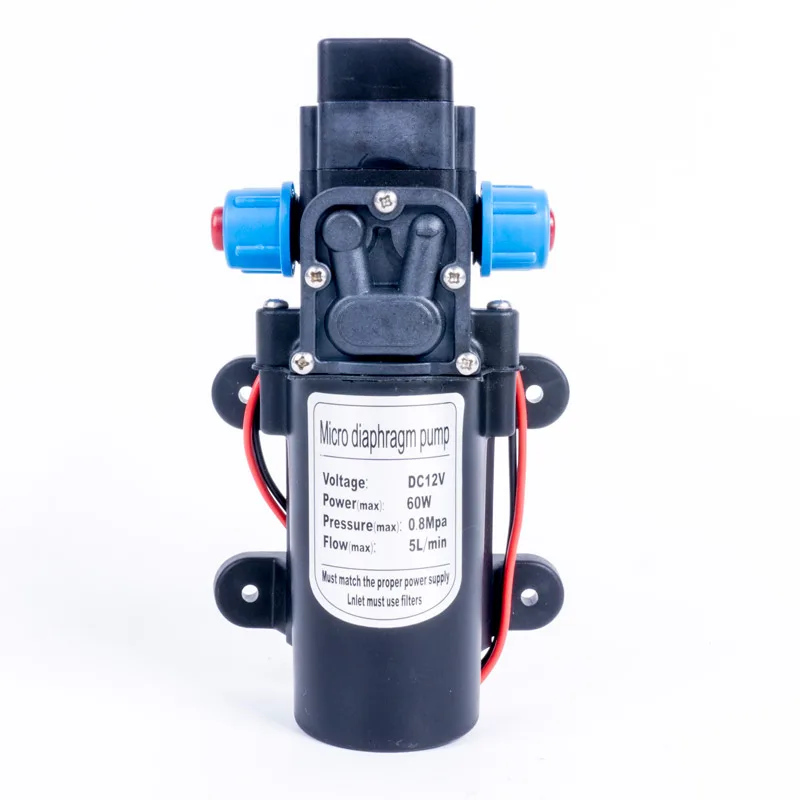 Новый DC 12V 5L/Min водяной мембранный самовсасывающий насос высокого давления