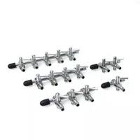 1-8 Way Air Splitter Valve Aquarium Fish Tank Air Pump Flow Splitter Distributor Pump Valve Tap Lever Control Switch Valve 2