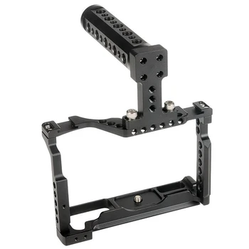 

Camera Cage Protective Case Mount for Fujifilm X-T2 X-T3 with Top Handle Grip Camera Photo Studio Photographic Kit