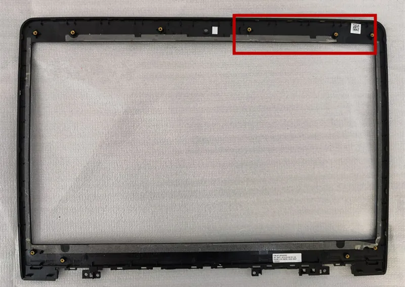 com Furos de Parafuso para Dell Inspiron 14 5000 5447 Lcd Frente Moldura Capa Cn0j5m6j Touchscreen