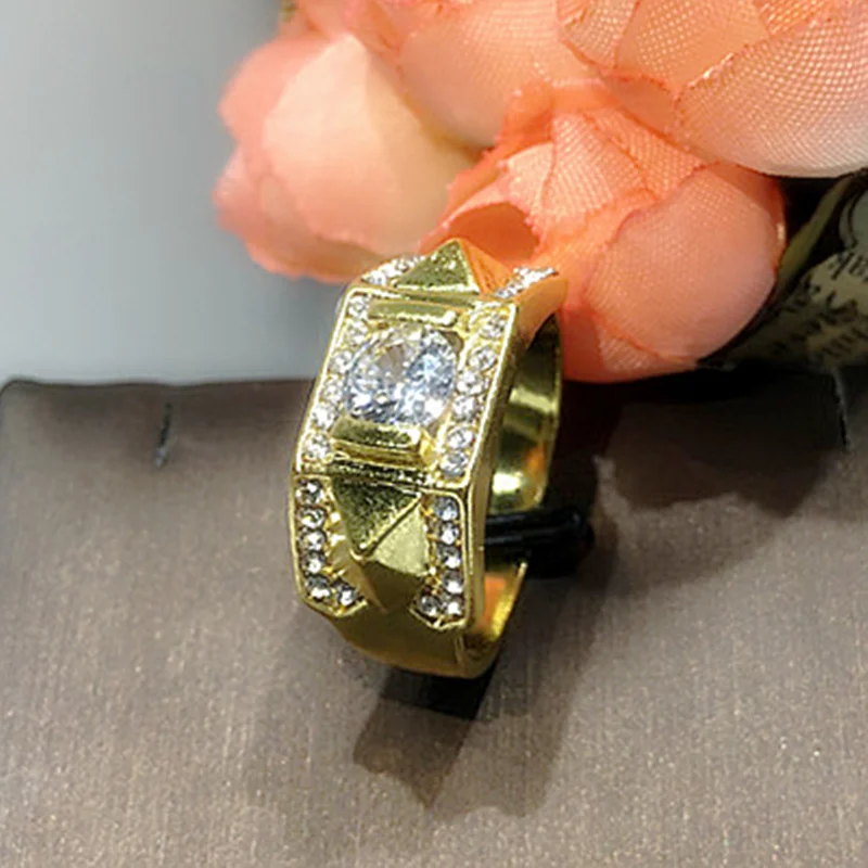 Wedding Rings Finger Rings Cubic Zircon Ring for Women Men CC Rings